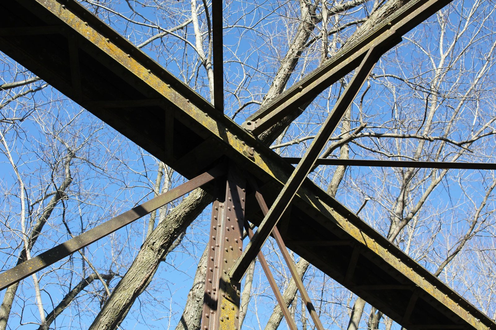 Upper connection, west span (span #4)